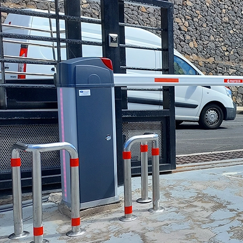 Instalación técnica de barreras para estacionamientos